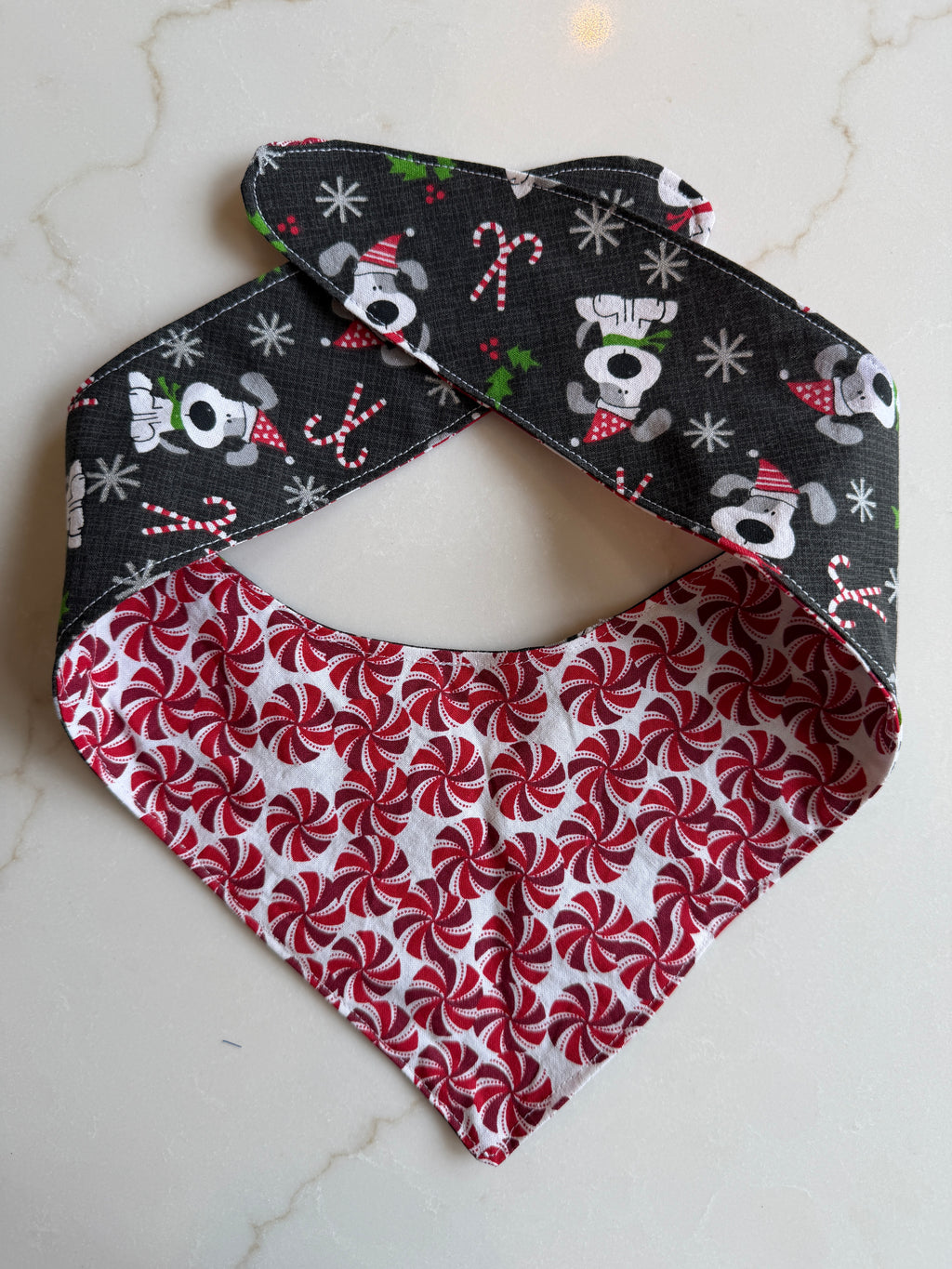 Christmas Pup with Peppermint SMALL, MED, LARGE AVAILABLE