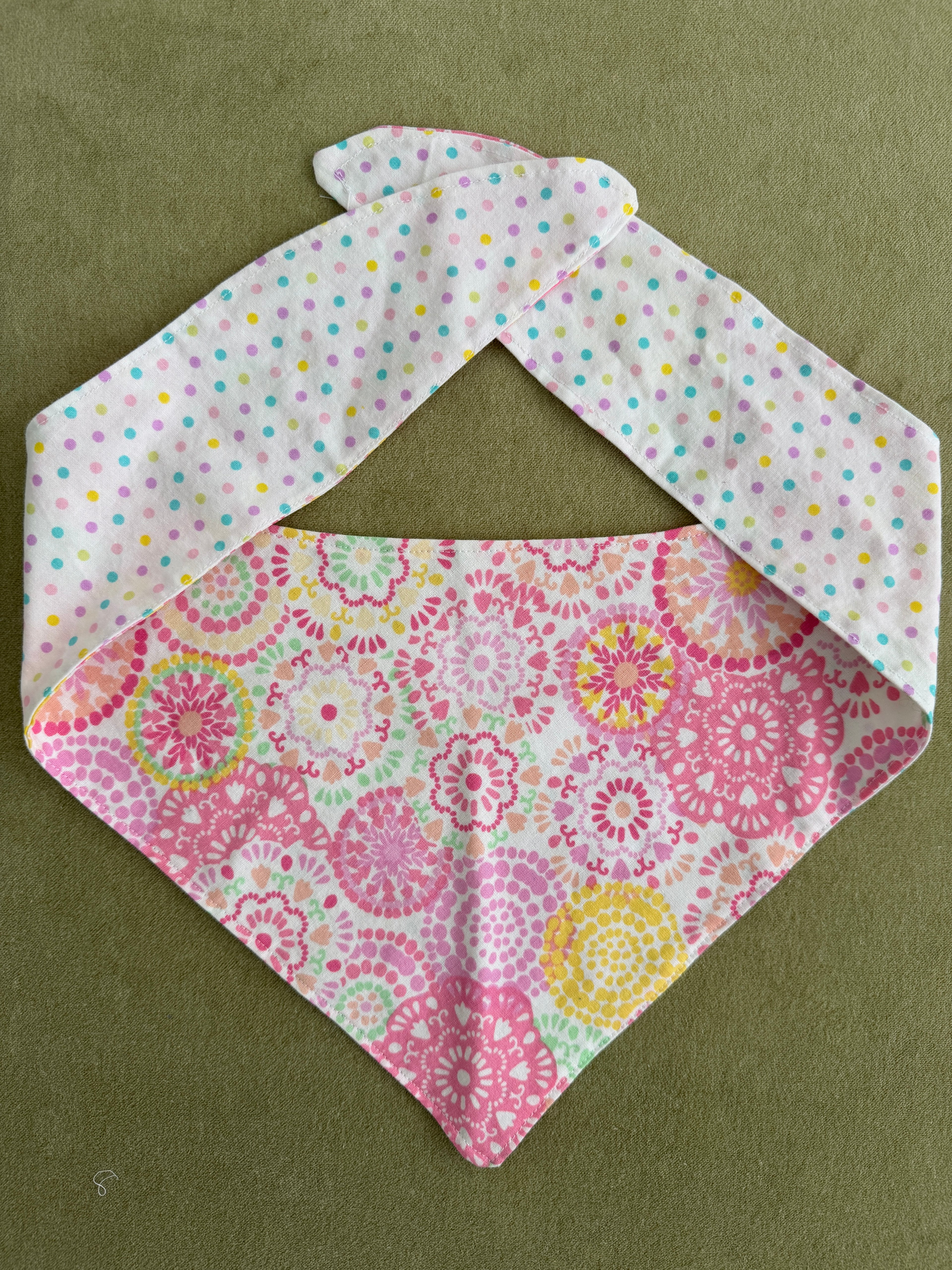 Polka Dot Rainbow Sherbet LARGE