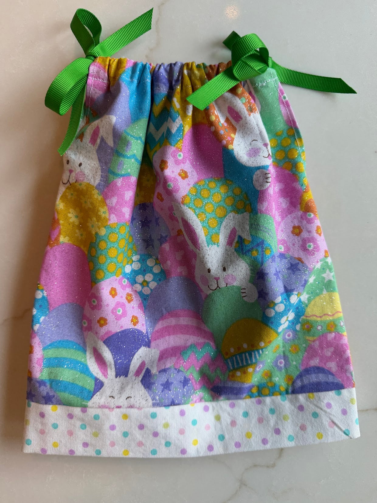 Peter Cottontail Matching Sets (Two Dog Bandanna Sizes Available with Doll Dress)